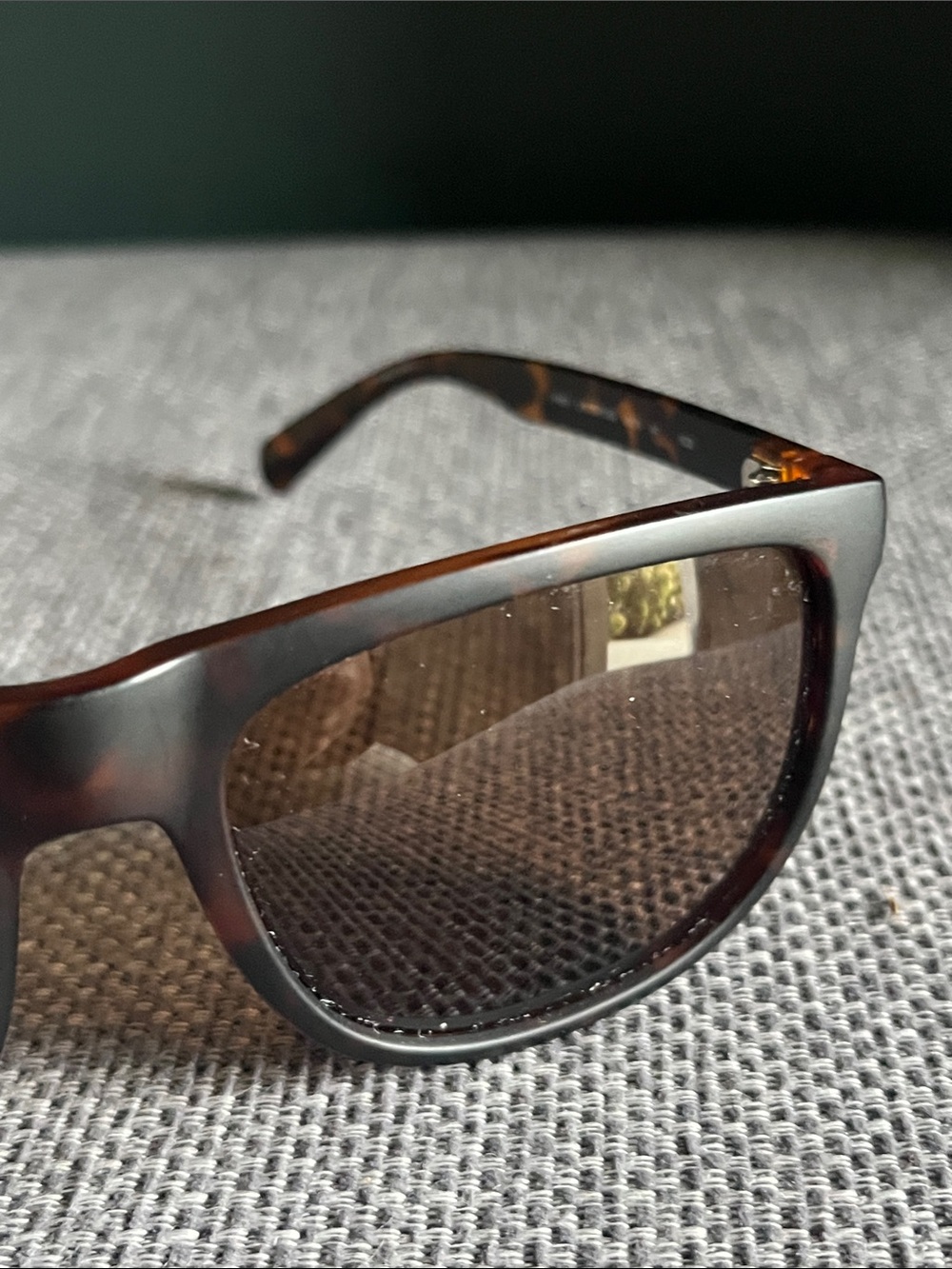 Cole Haan Polarized Tortoiseshell Sunglasses with Brown Lenses